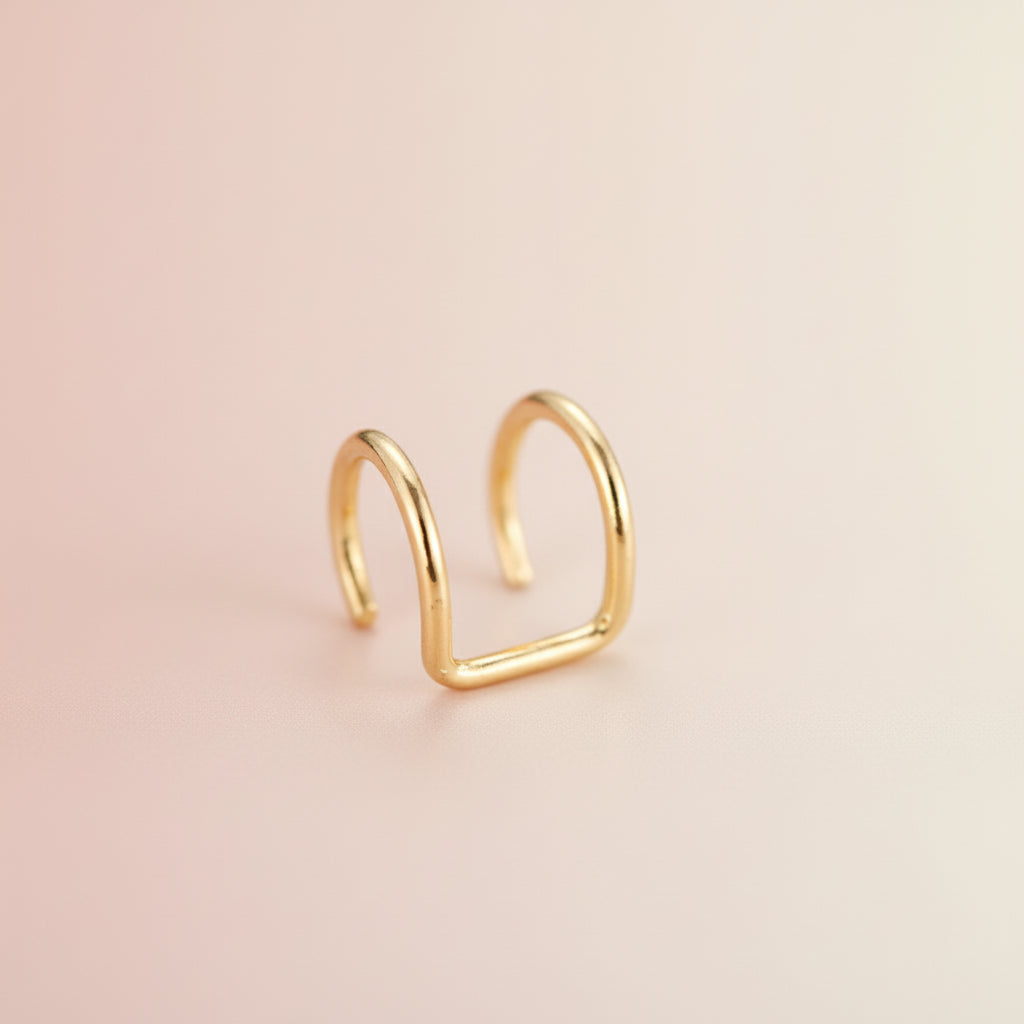 Double Ear Cuff Set – Stainless Steel Gold & Silver